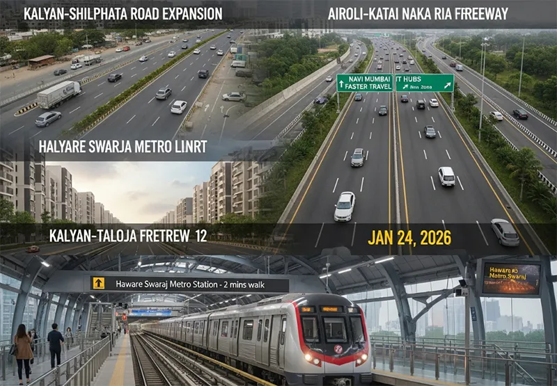 Metro Line 12 and Haware Swaraj Dombivli Connectivity